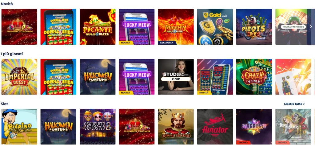 Goldbet Casinò Online